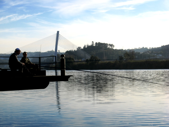 Río Mondego en Coimbra