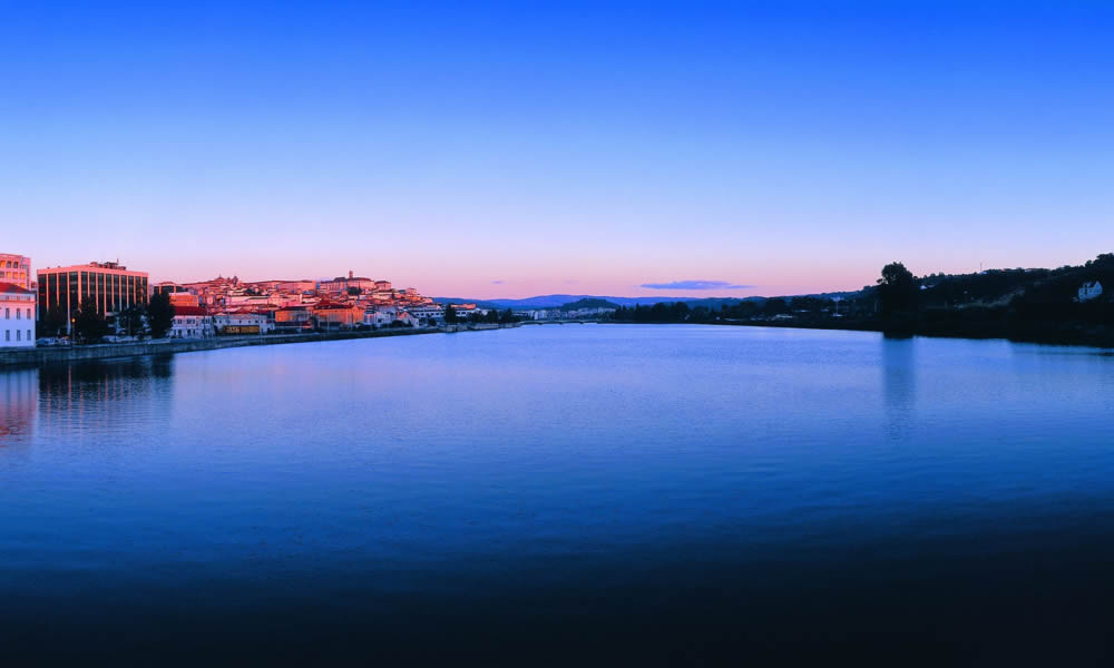 Río Mondego y Coimbra